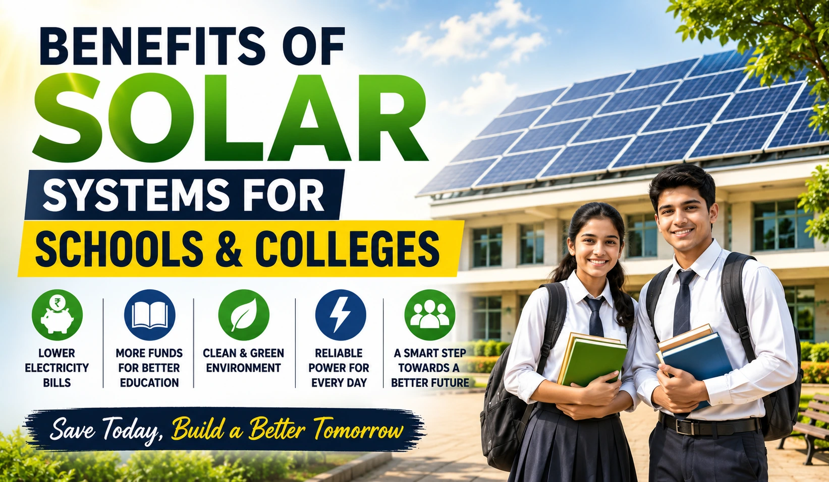 benefits of solar systems for schools